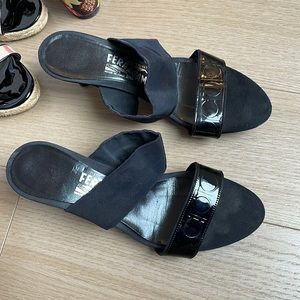 Salvatore Ferragamo Slip-On Sandals